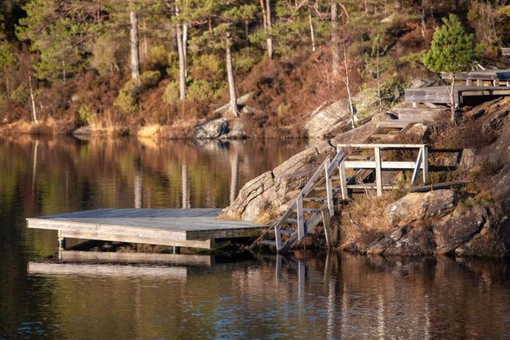 Romslig Og Fin Leilighet 17 Min Til Kristiansand Centrum Nodeland Екстериор снимка